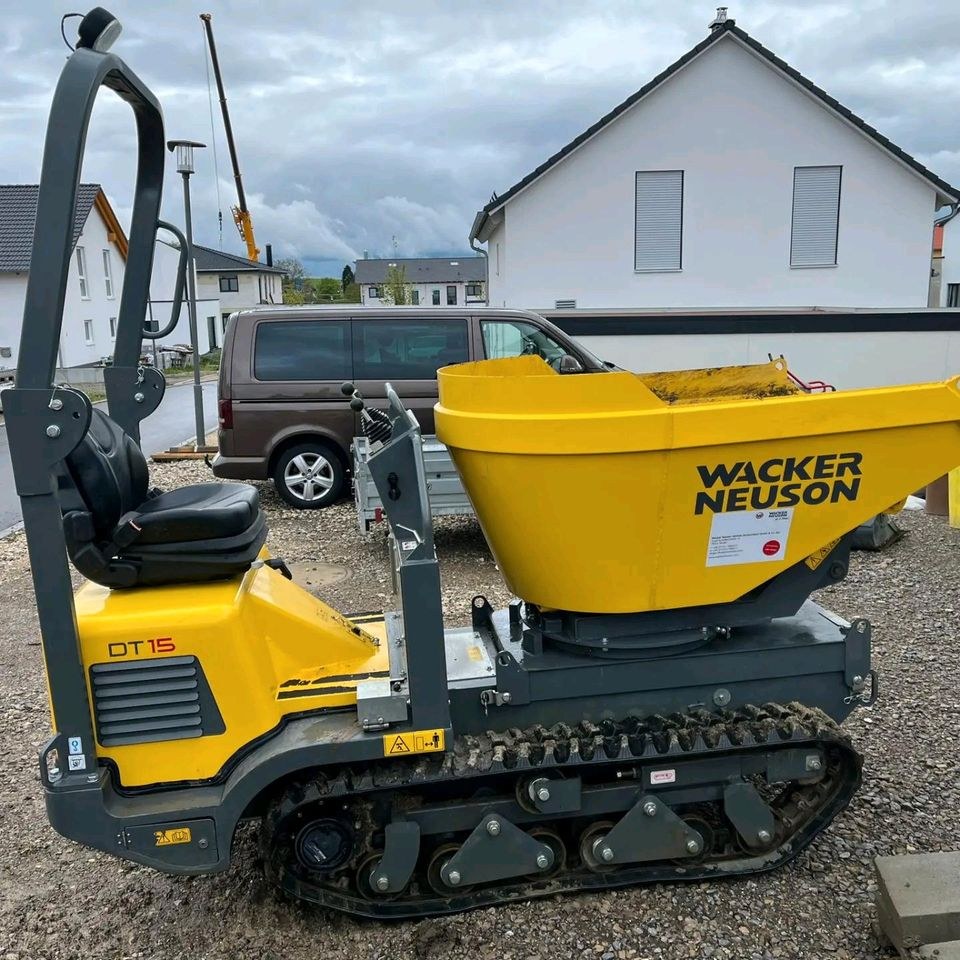 Minibagger Radlader Bagger Kettendumper mieten in Aach – 2