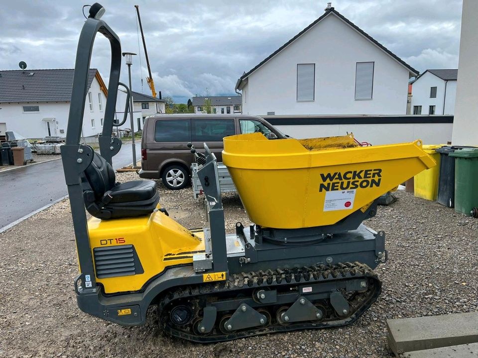 Kettendumper Wacker Neuson DT08 DT10 DT15 mieten in Aach – 4