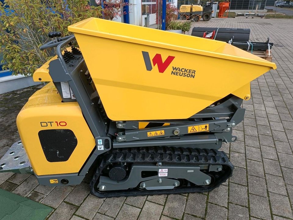 Kettendumper Wacker Neuson DT08 DT10 DT15 mieten in Aach