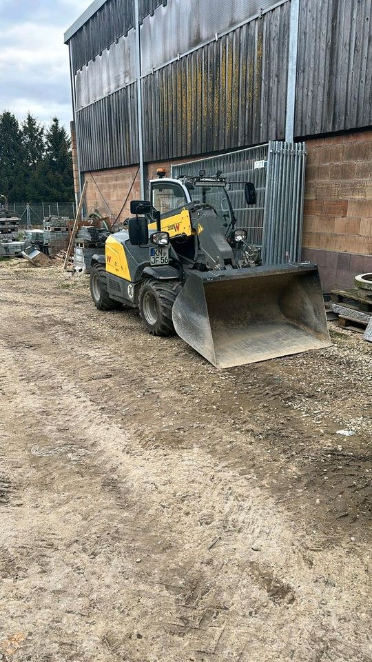 Wacker Neuson TH 412 Teleskoplader Radlader mieten in Aach – 3