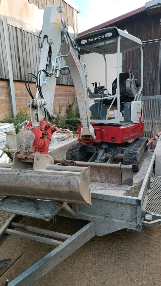 Minibagger Bagger Radlader Dumper Baumaschinen mieten in Aach