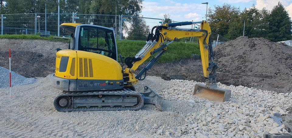 Bagger wacker Neuson ET 65 Minibagger mieten in Aach – 4