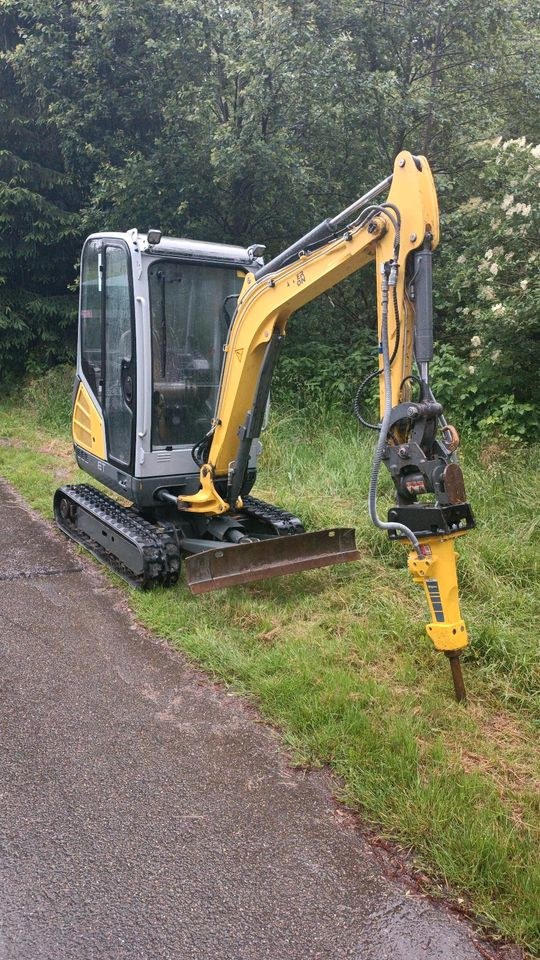 Meißel MS01 Atlas Copco Minibagger Bagger mieten in Aach – 2