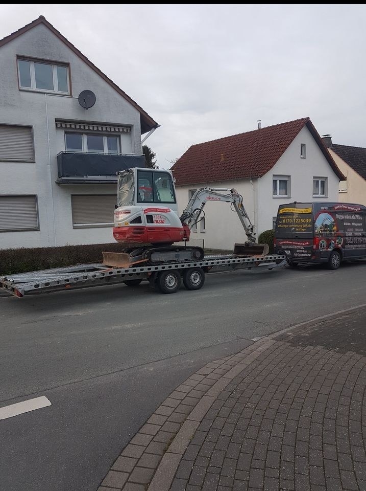 Autotransport Anhänger Pkw Trailer 2er Autos 8m mieten in Ense – 4