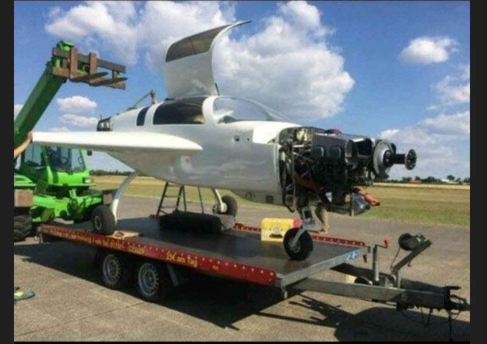 Pkw Trailer Autotransport Anhänger Plattform mieten in Ense