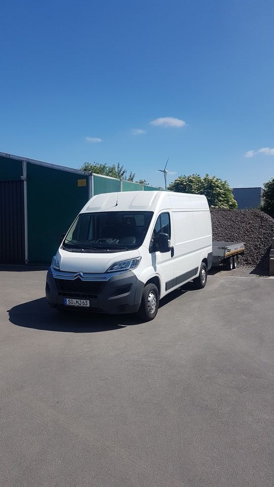 Citroen Jumper Umzug Transporter Bulli Sprinter mieten in Ense