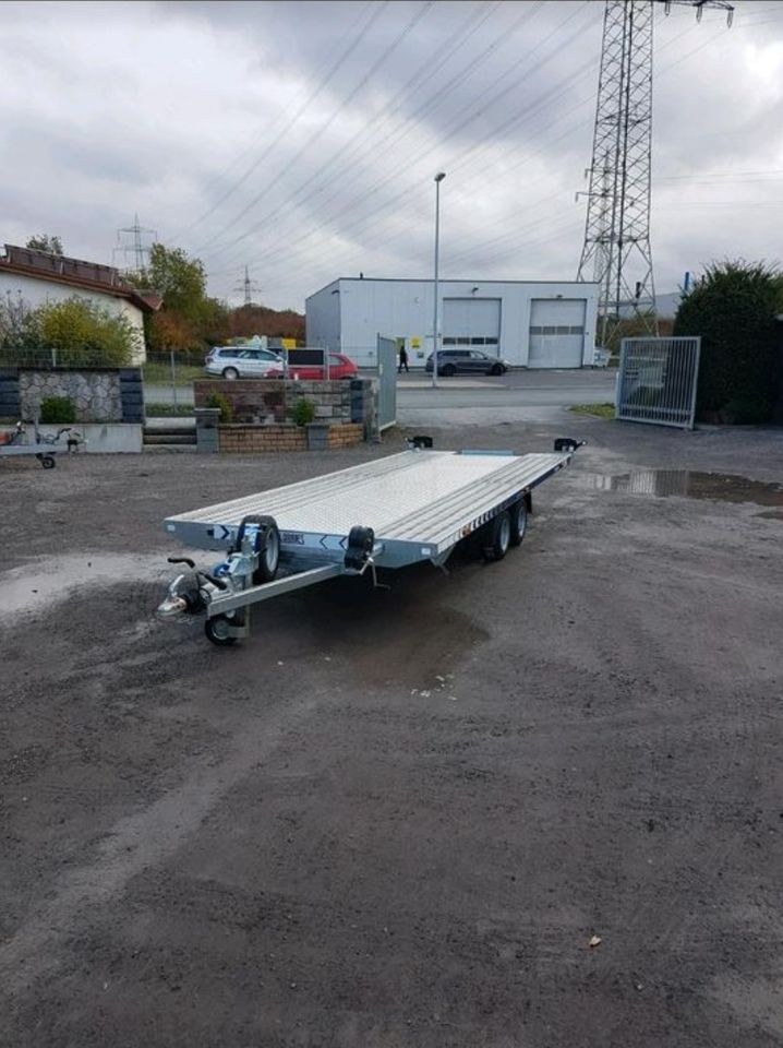 Pkw Trailer Autotransport Anhänger kipper mieten bei Vermietung Jolk – 4