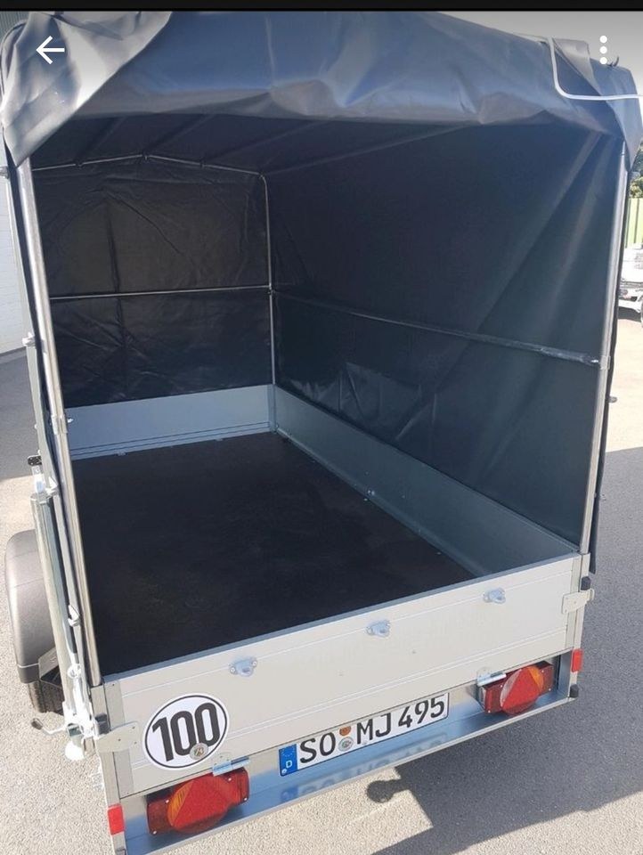 Miet mich planen Anhänger Umzug Transporter mieten bei Vermietung Jolk – 4