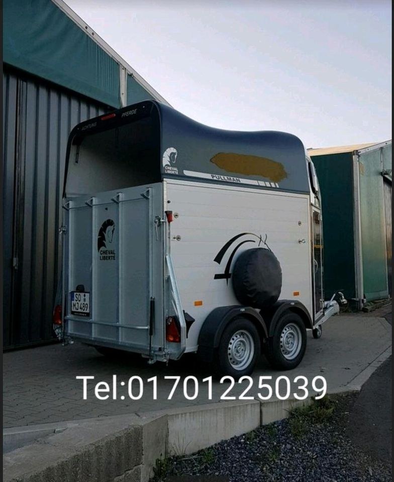 Pferde Anhänger Vieh Transporter Tier Transport mieten in Ense – 3