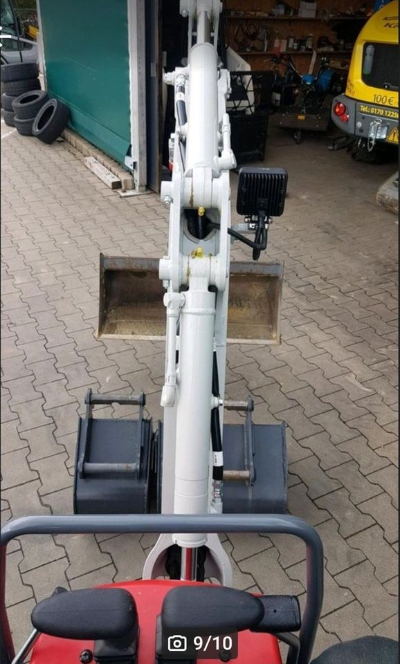 Minibagger Takeuchi garten Bagger mieten bei Vermietung Jolk – 4