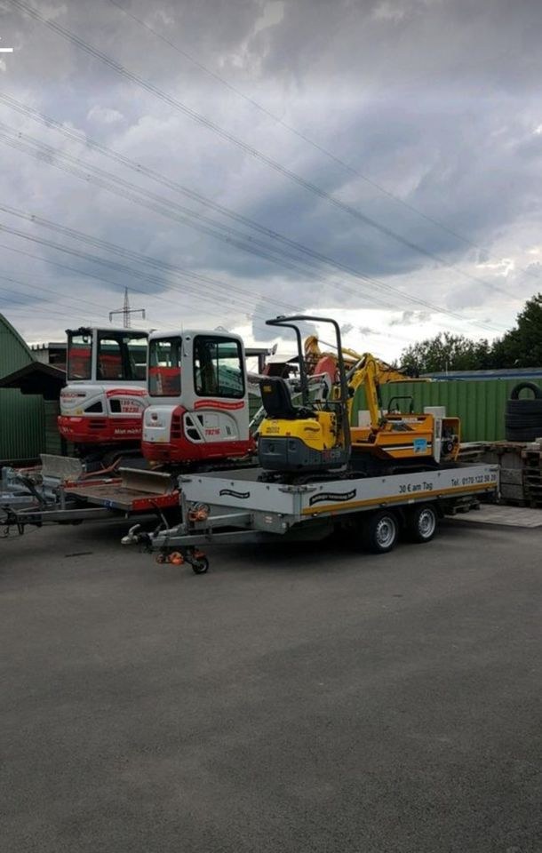 3,0 Tonnen Bagger Garten Takeuchi Minibagger mieten in Ense – 4