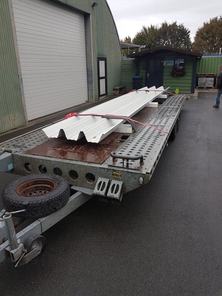 Autotransport Anhänger Pkw Trailer 2er Autos 8m mieten in Ense – 3