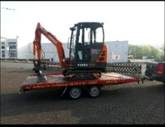 Pkw Trailer Autotransport Anhänger Plattform mieten in Ense – 3