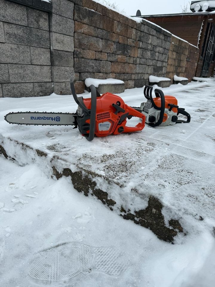 Motorsäge Stihl Husqvarna Säge mieten in Ense – für saubere Schnitte