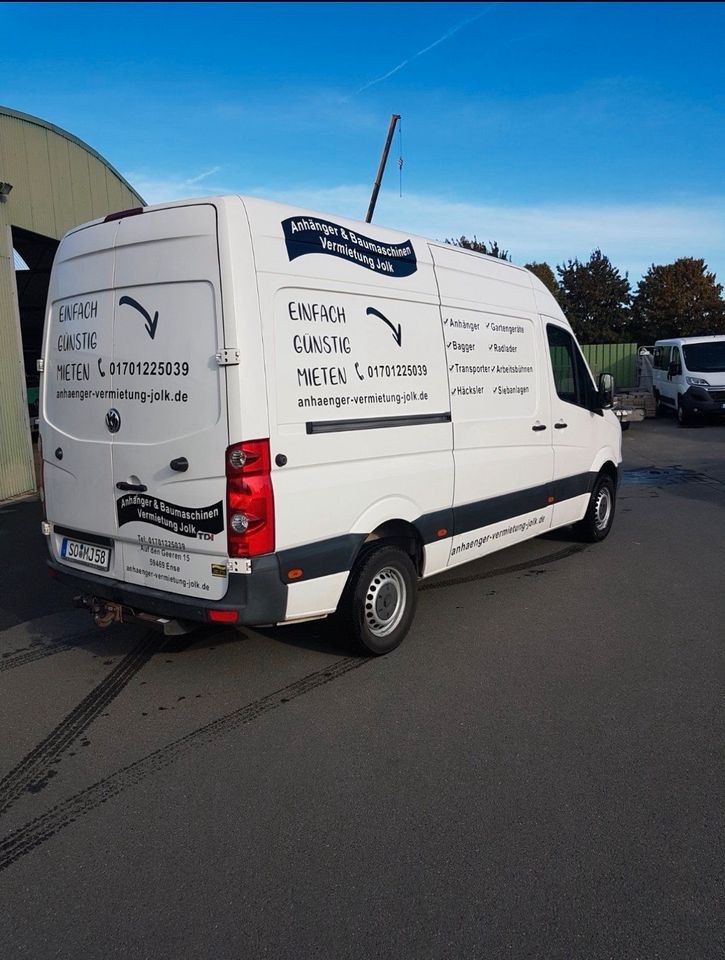 Bulli Transporter VW Crafter Sprinter Umzug mieten bei Vermietung Jolk – 2