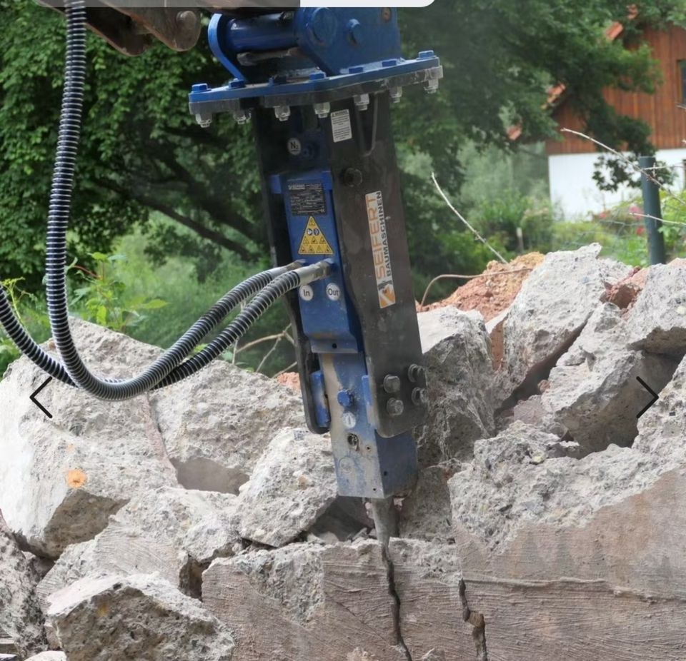 Abbruchhammer Hydraulikhammer Stemmhammer mieten bei Vermietung Jolk