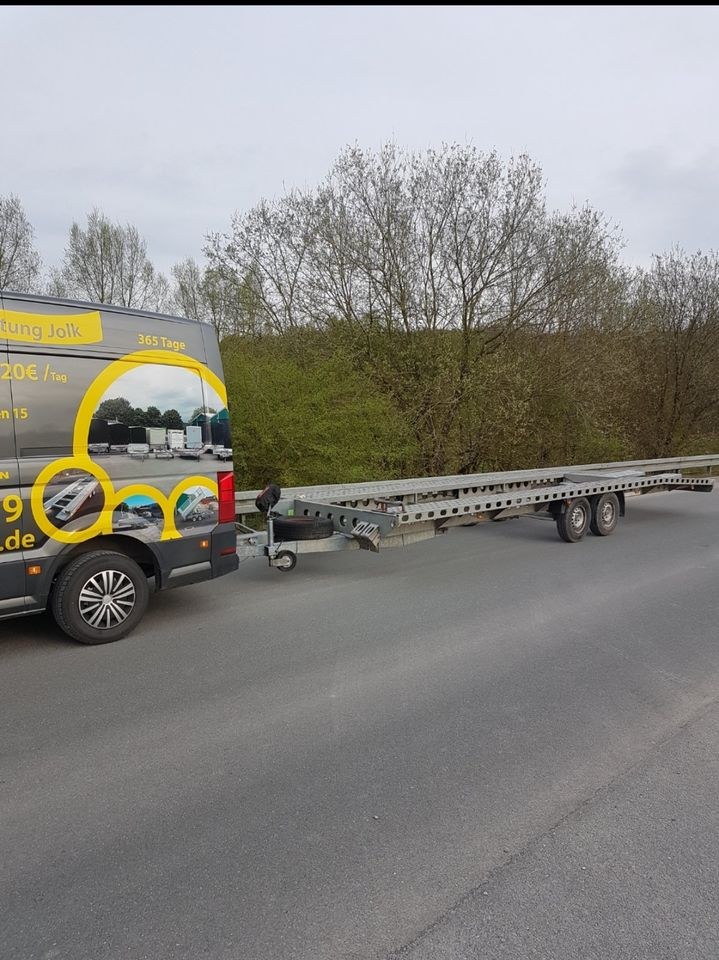 Transporter Anhänger Pkw Trailer Bulli mieten bei Vermietung Jolk – 4