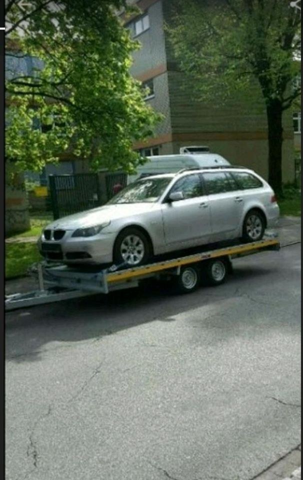 Pkw Trailer Autotransport Anhänger Plattform mieten in Ense – 4