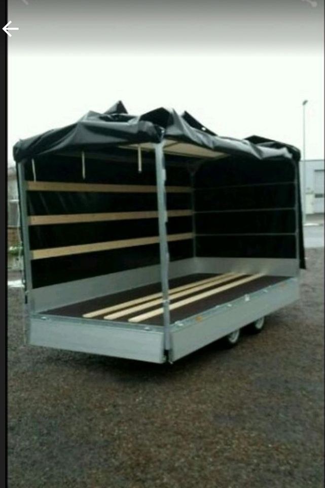 Planen Anhänger Umzug Transporter Möbel Tag mieten bei Vermietung Jolk – 4