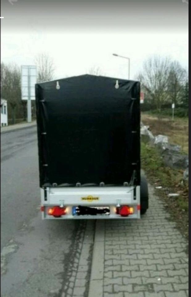 Planen Anhänger Umzug Transporter Möbel Tag mieten bei Vermietung Jolk – 4