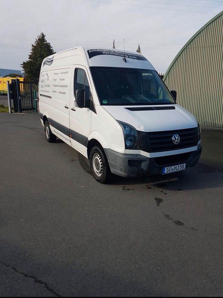 Bulli Transporter VW Crafter Sprinter Umzug mieten bei Vermietung Jolk – 3