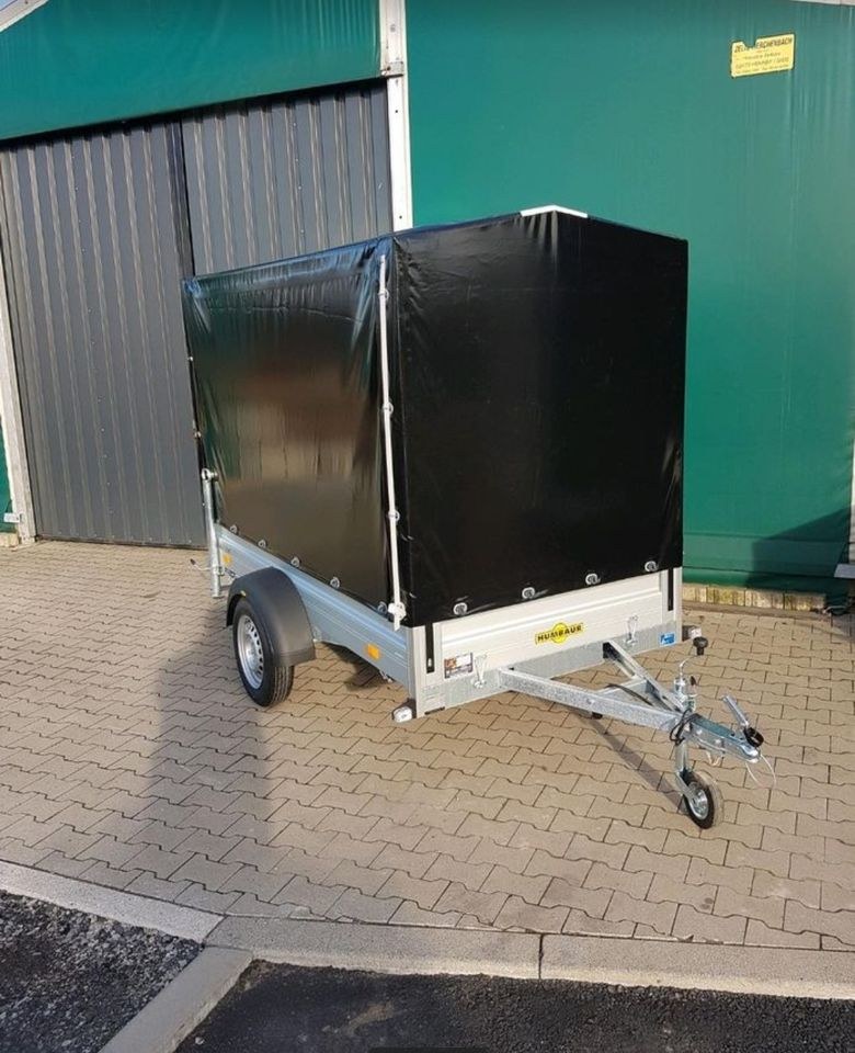 Planen Anhänger Umzug Transporter Möbel Tag mieten bei Vermietung Jolk