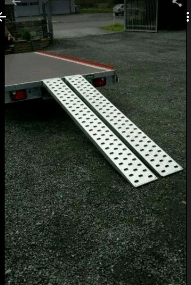 Pkw Trailer Autotransport Anhänger Plattform mieten in Ense – 4