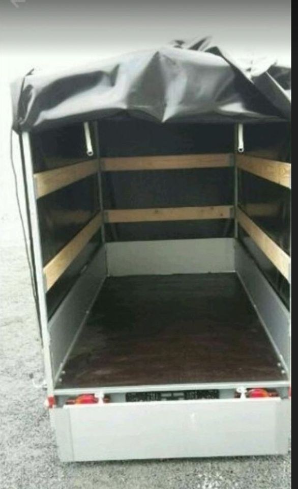 Planen Anhänger Umzug Transporter Möbel Tag mieten bei Vermietung Jolk – 3