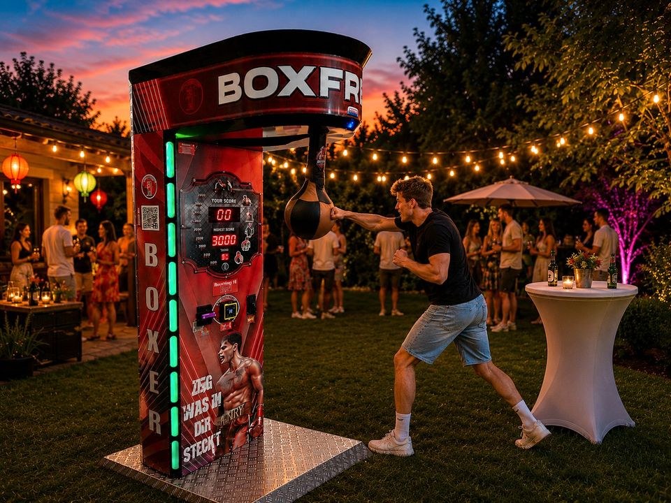Hüpfburg Boxautomat mieten in Paderborn – Hüpfspaß für jede Feier
