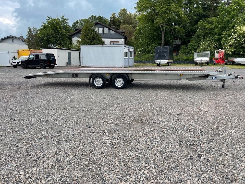 XXL DUO Autotransporter Autoanhänger Anhänger mieten in Mücke – 3