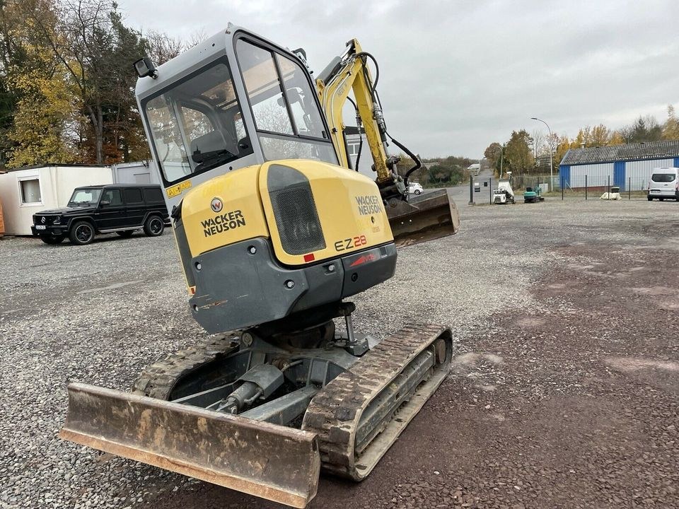 Minibagger Wacker Neuson EZ 28 3,3 t Bagger K&K mieten in Mücke – 3