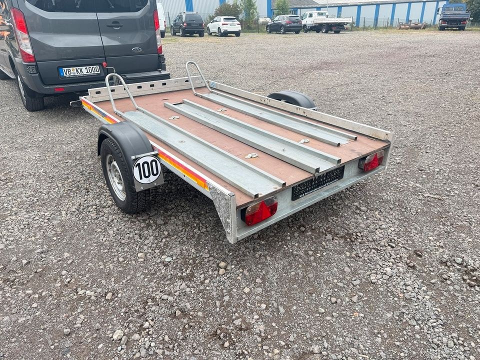 Anhänger Motorrad Roller Quad K&K mieten in Mücke
