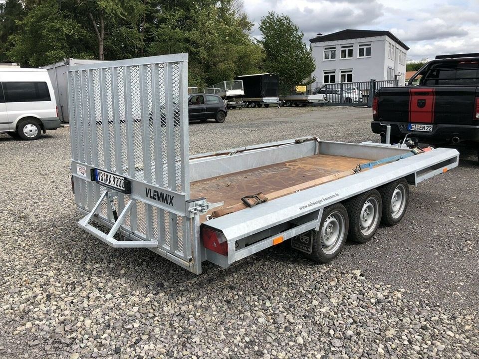 Baumaschinentransporter 3,5t 100 km h mieten in Mücke – 3