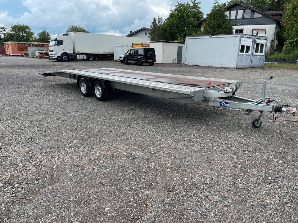 XXL DUO Autotransporter Autoanhänger Anhänger mieten in Mücke – 2