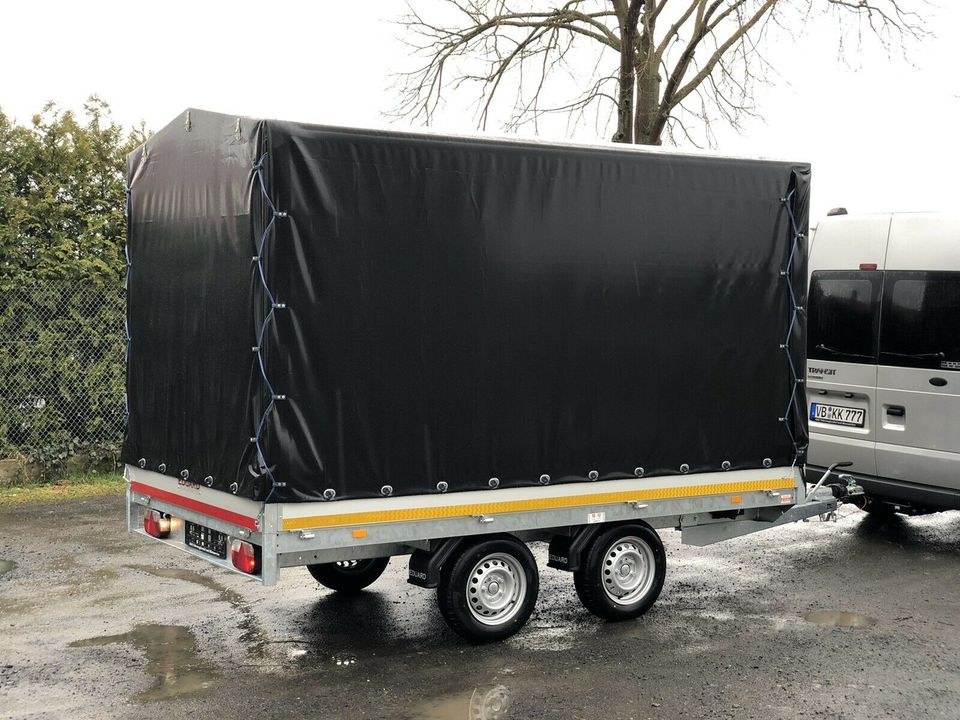 Anhänger Planenanhänger Umzug Transporte mieten in Mücke – 2