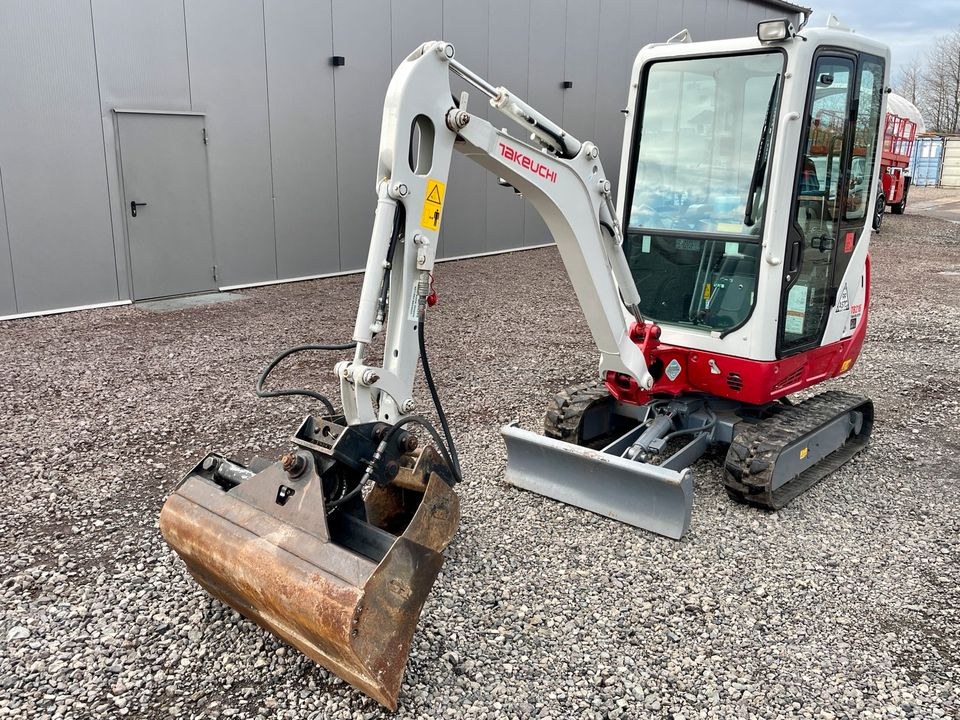 Takeuchi TB216 Minibagger Bagger Kompaktbagger mieten in Mücke – 4