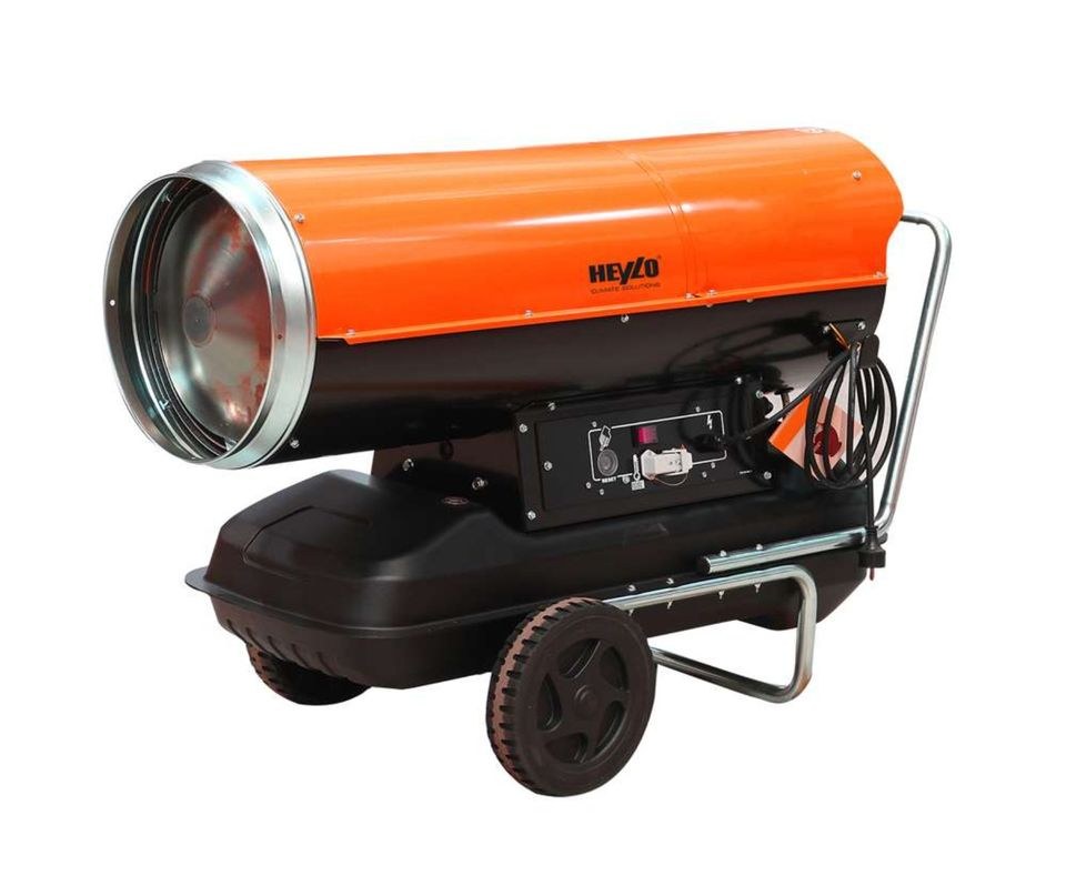 Elektro Diesel Heizungen Größen mieten bei Klamor – trocken und warm