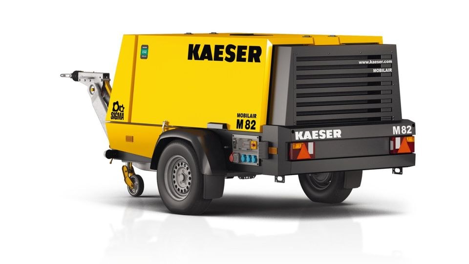Kompressor 8,5 m³ 10 bar mieten bei Klamor – Druckluft mobil