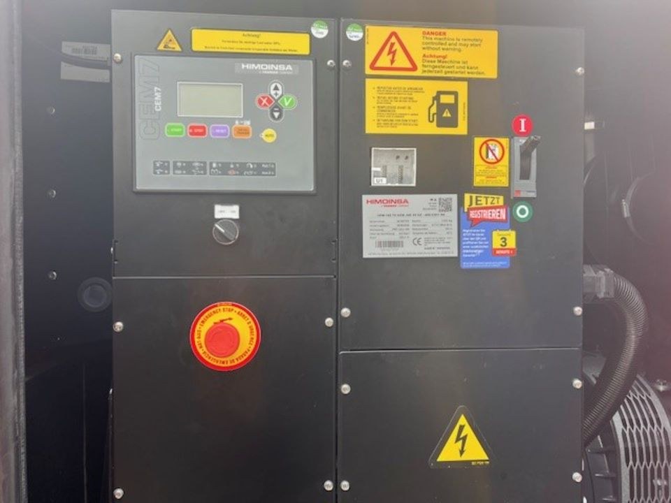 Stromerzeuger 160 kVa 120 KW auf Fahrwerk mieten bei Klamor – 3