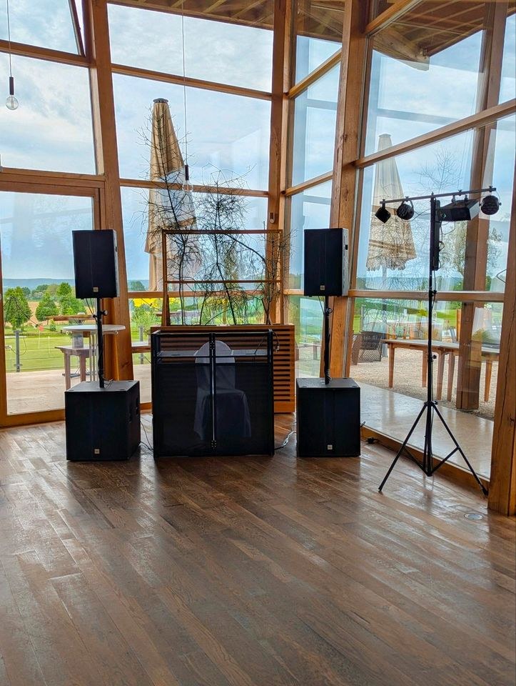 DJ Musikanlage Beschallung PA mieten in Bruchköbel – Party-Sound