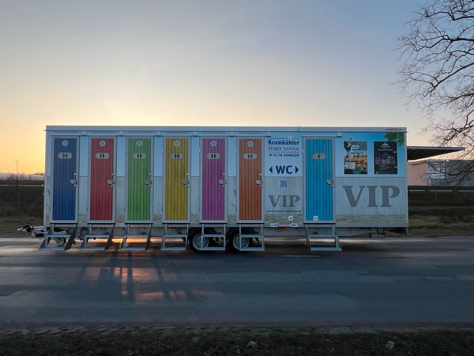 WC Wagen 3XL Toilettenwagen VIP mieten in Versmold – 3