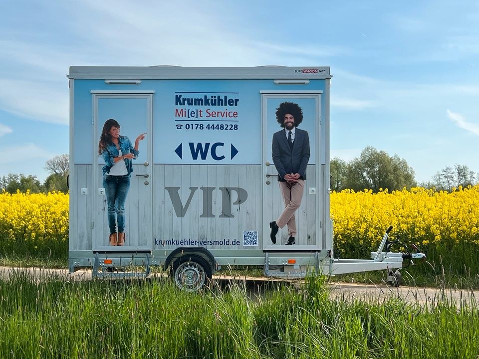 WC Wagen S Toilettenwagen VIP mieten in Versmold – 4
