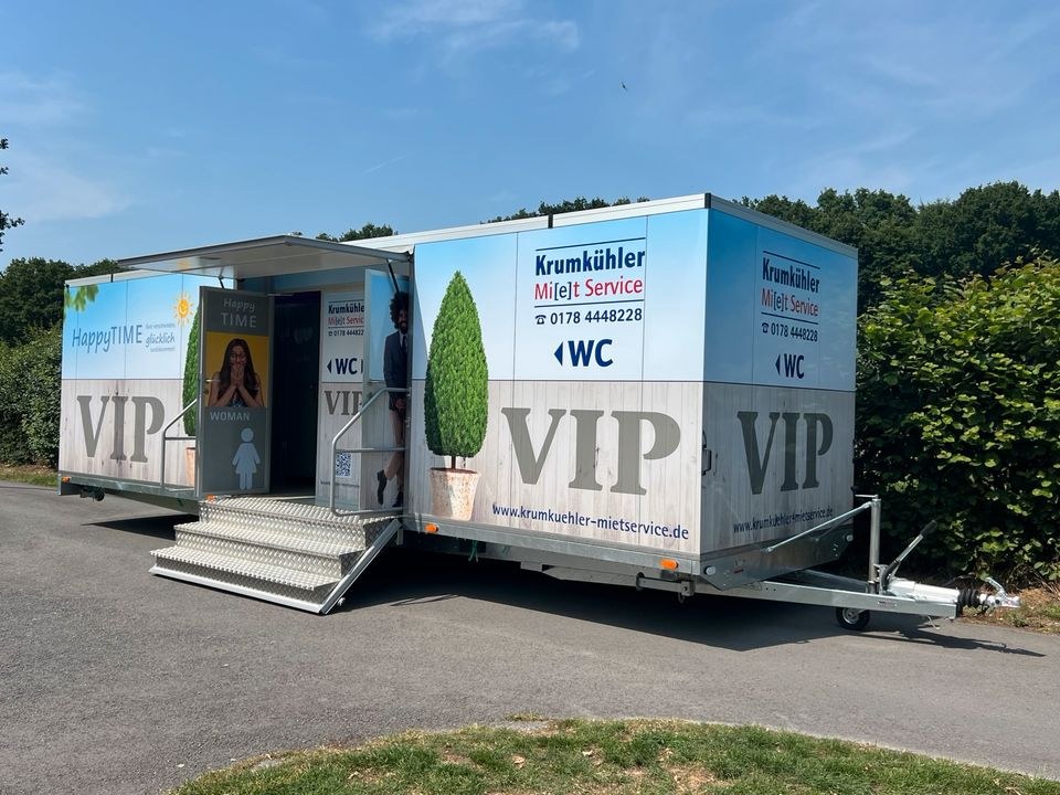 WC Wagen XXL Toilettenwagen VIP mieten in Versmold – 3
