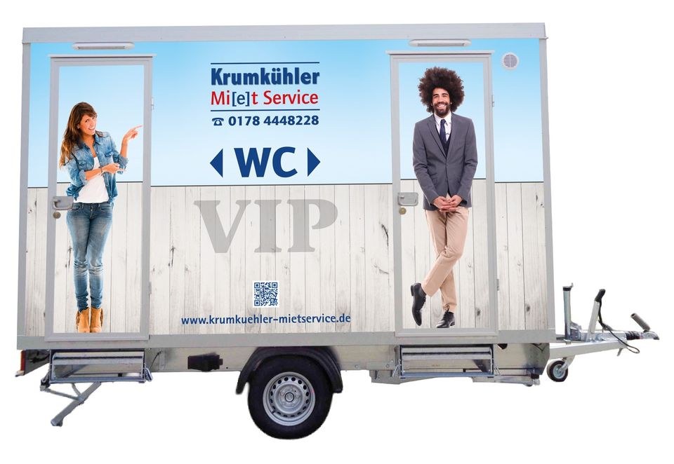 WC Wagen M Toilettenwagen VIP mieten in Versmold