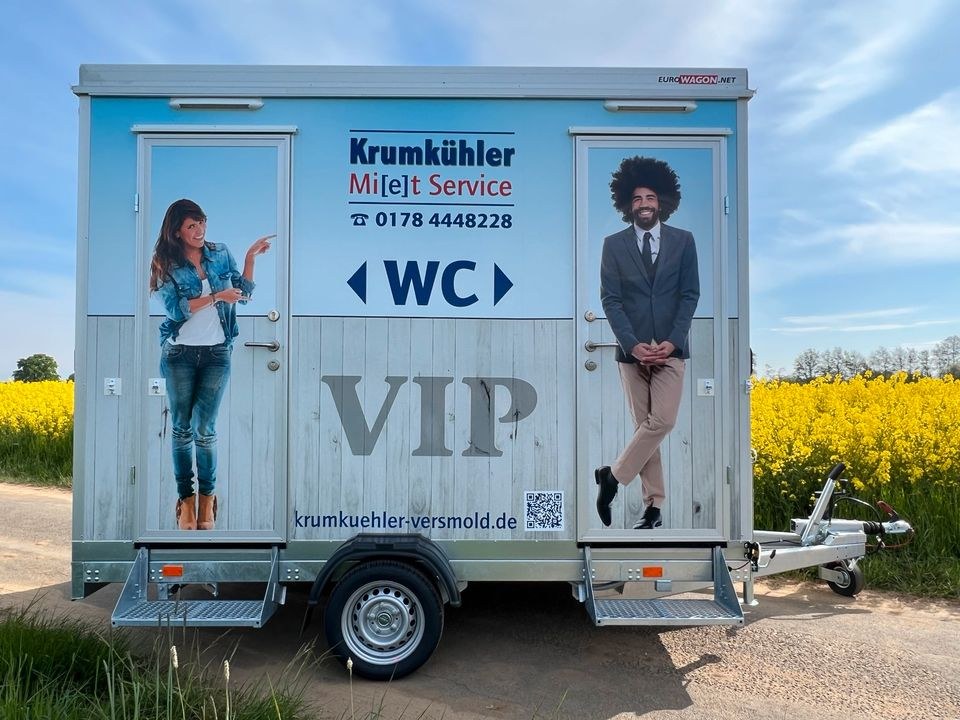 WC Wagen S Toilettenwagen VIP mieten in Versmold – 3