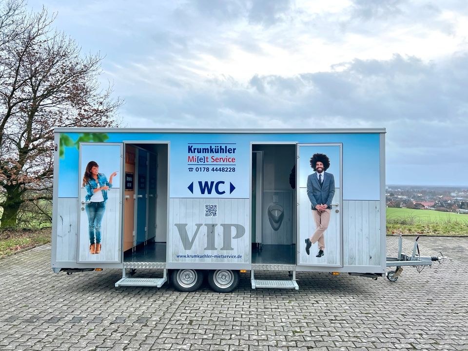 WC Wagen L Toilettenwagen VIP mieten in Versmold