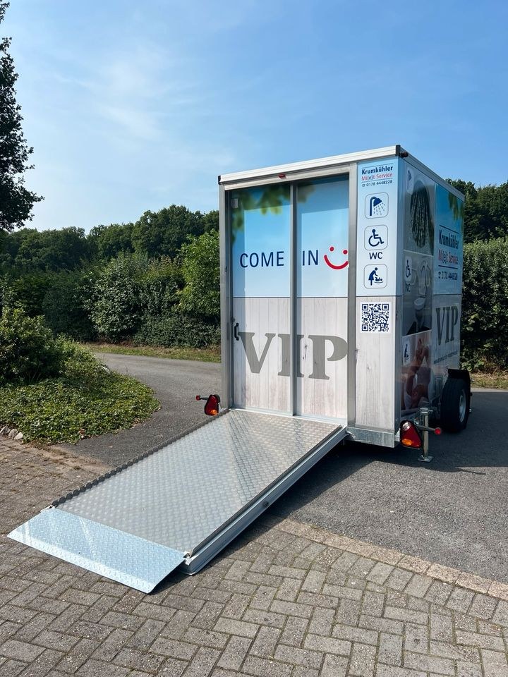 Behindertengerechtes WC Handicap Toilette VIP mieten in Versmold – 2
