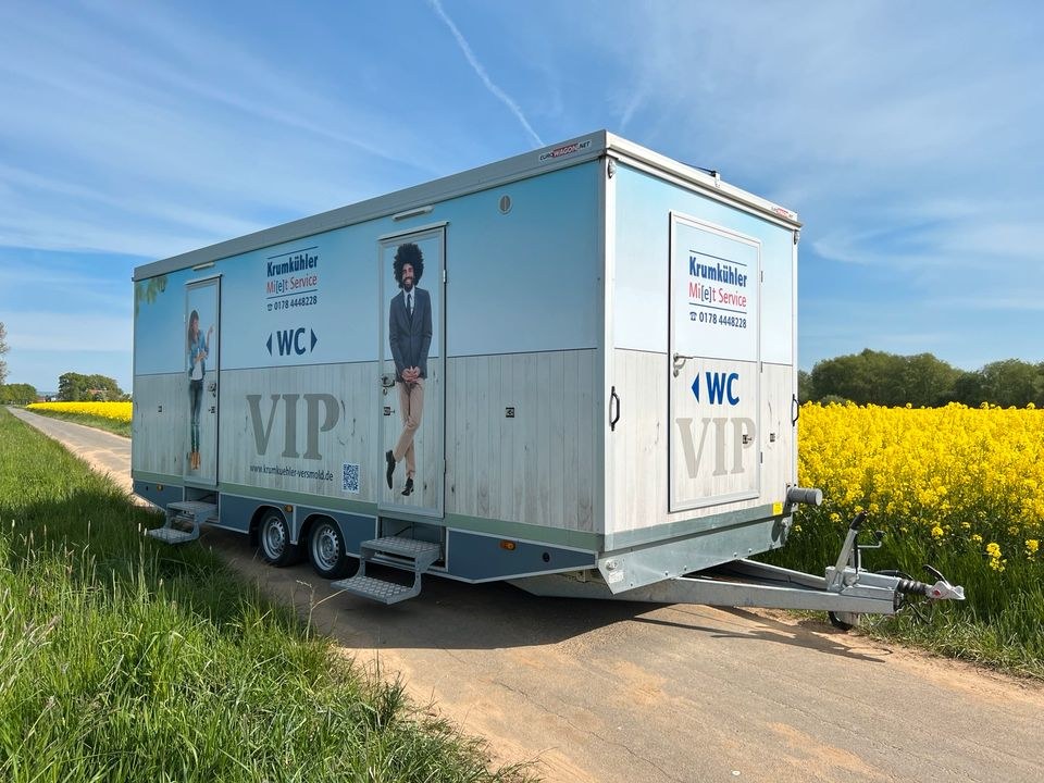 WC Wagen XL Toilettenwagen VIP mieten in Versmold – 2