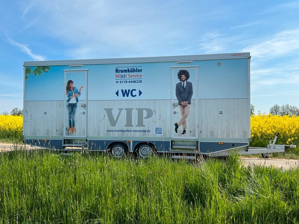 WC Wagen XL Toilettenwagen VIP mieten in Versmold – 3