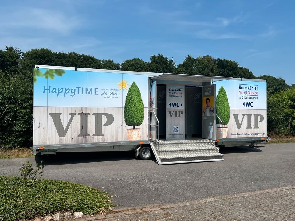 WC Wagen XXL Toilettenwagen VIP mieten in Versmold – 2